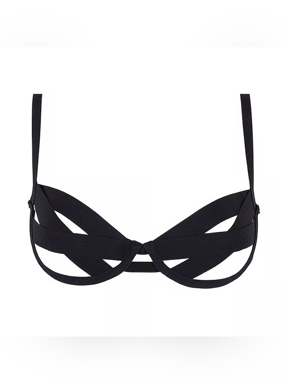 Bluebella Emilia Wired Open-Cup Bra | Black | NWT | 34B